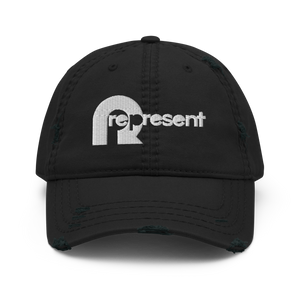 Represent Distressed Dad Hat