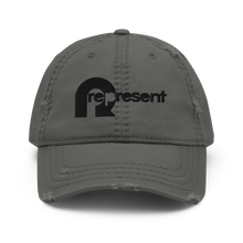 Load image into Gallery viewer, Rep Distressed Dad Hat