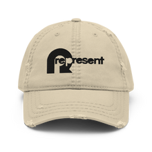 Load image into Gallery viewer, Represent Distressed Dad Hat