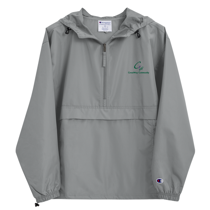 CrossWay Embroidered Champion Packable Jacket