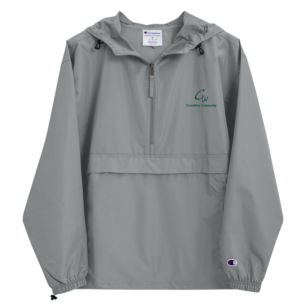 CrossWay Embroidered Champion Packable Jacket