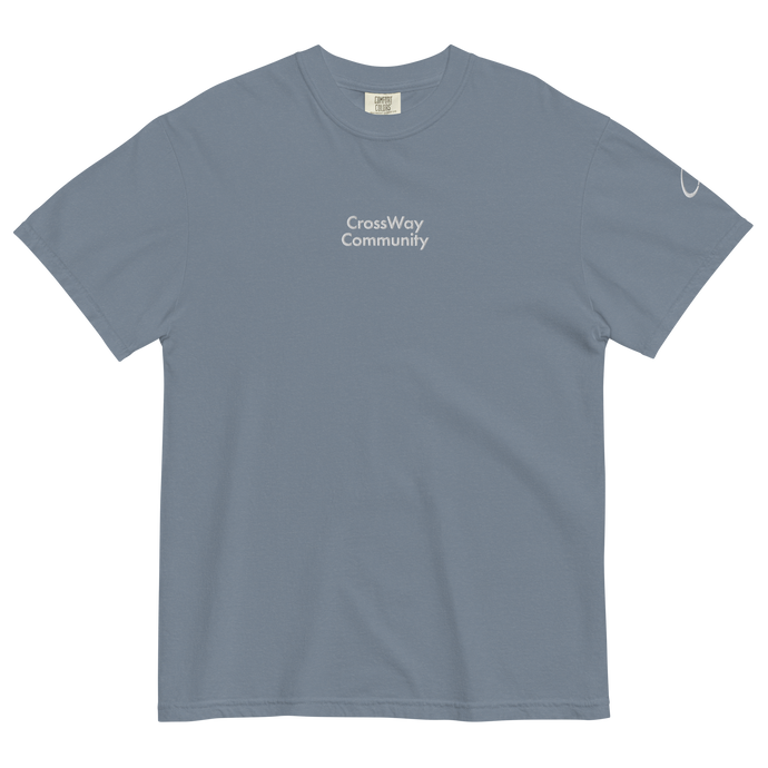 CrossWay Unisex Garment-Dyed Heavyweight T-Shirt