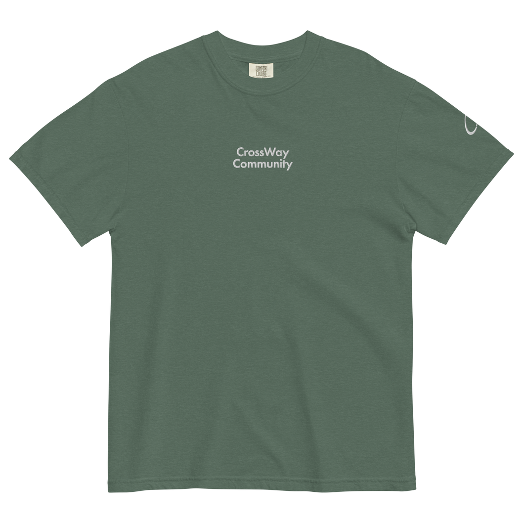 CrossWay Unisex Garment-Dyed Heavyweight T-Shirt