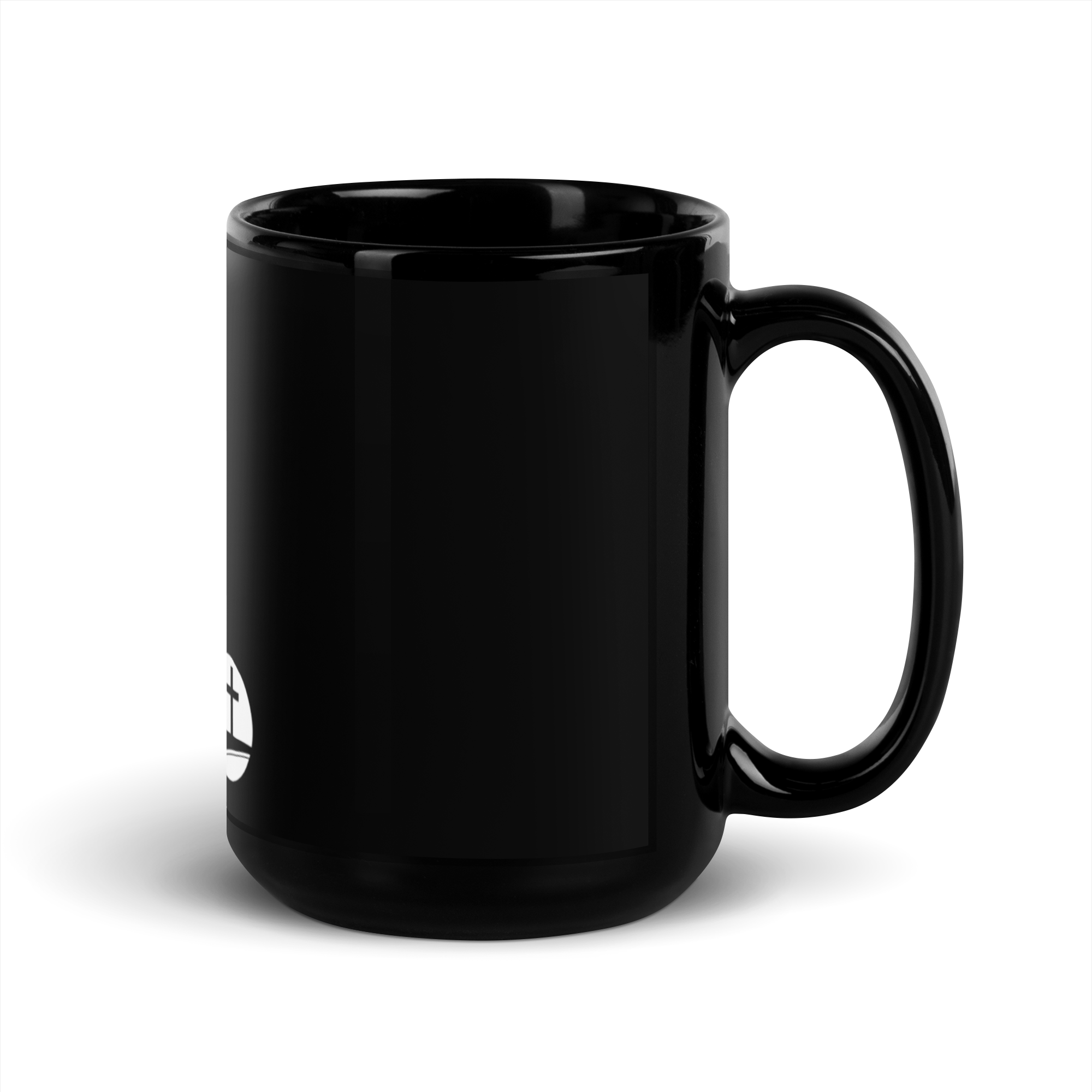 Black Glossy Mug