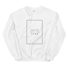 Load image into Gallery viewer, &quot;Faith Over Fear&quot; Crew Neck - JSWAG Faith Apparel