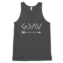 Load image into Gallery viewer, God is Greater Than Your Highs and Lows Tank Top - JSWAG Faith Apparel