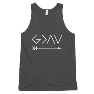 God is Greater Than Your Highs and Lows Tank Top - JSWAG Faith Apparel