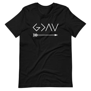 "God is Greater Than Your Highs and Lows" Tee - JSWAG Faith Apparel