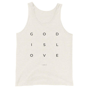 GOD IS LOVE Tank Top - JSWAG Faith Apparel