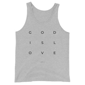 GOD IS LOVE Tank Top - JSWAG Faith Apparel