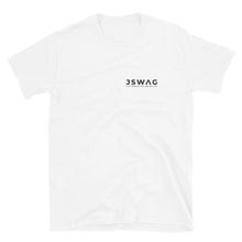 Load image into Gallery viewer, JSWAG + Meaning Left Chest Print Tee - JSWAG Faith Apparel