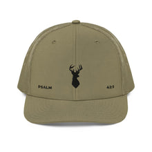 Load image into Gallery viewer, &quot;Psalm 42:1&quot; As The Deer - Trucker Cap - JSWAG Faith Apparel