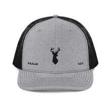 Load image into Gallery viewer, &quot;Psalm 42:1&quot; As The Deer - Trucker Cap - JSWAG Faith Apparel