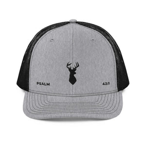 "Psalm 42:1" As The Deer - Trucker Cap - JSWAG Faith Apparel