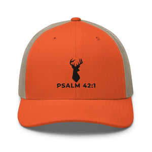 "Psalm 42:1" As The Deer - Trucker Cap - JSWAG Faith Apparel